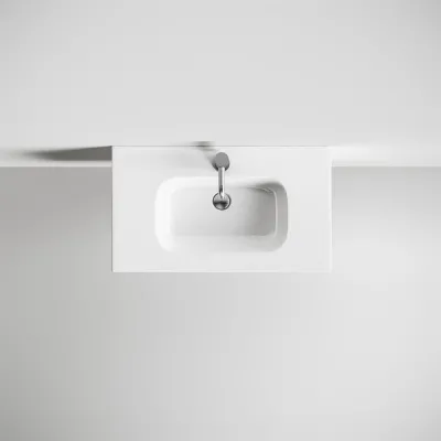 ArkiLife Smart 8046D - Hvid porcelænsvask