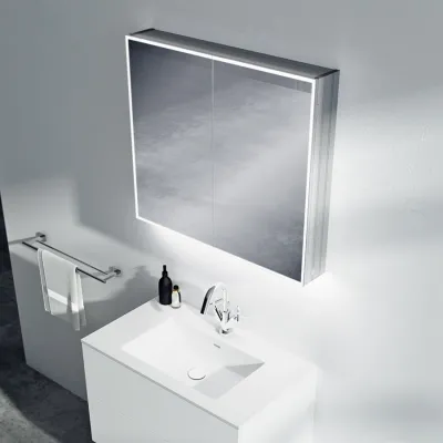 Copenhagen Chic CC80 - LED Light Cabinet, 80x70h cm
