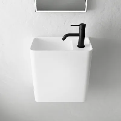 Coco 2L - Håndvask 36x18 cm, Mathvid SolidTec®