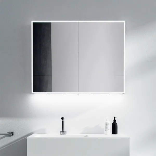 Copenhagen Chic CC90 - 90x70h cm Spejlskab med LED